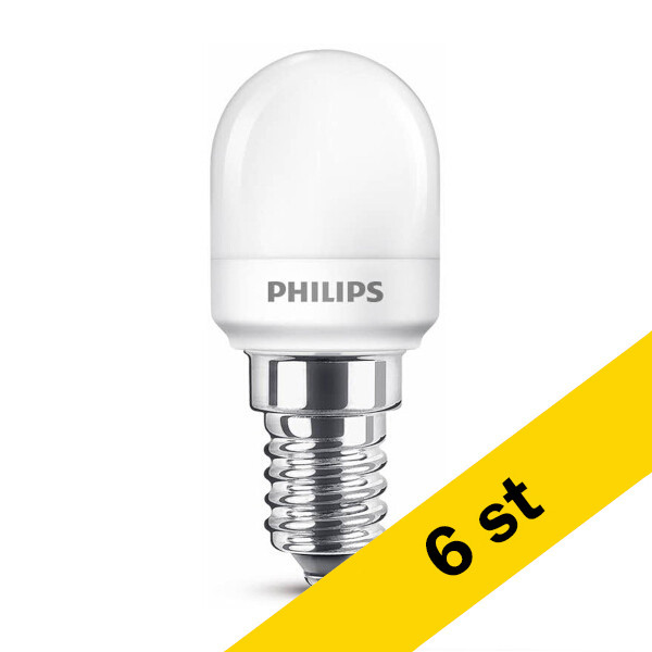 LED lampa E14 | T25 frostad | 2700K | 1,7W [Philips] 6st LPH02460 - 1