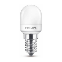 LED lampa E14 | T25 frostad | 2700K | 1,7W [Philips] LPH02459