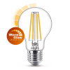 LED lampa E27 | A60 | klar | 10.5W | dimbar [Philips]