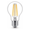 LED lampa E27 | A60 | klar | 10.5W