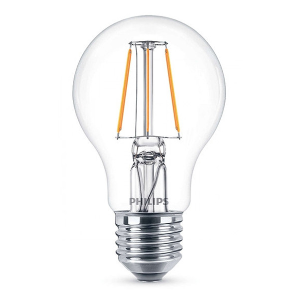 Philips LED lampa E27 | A60 | klar | 2700K | 4.3W [Philips]  LPH02334 - 1