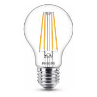 Philips LED lampa E27 | A60 | klar | 2700K | 8.5W [Philips] 929002025455 LPH02338