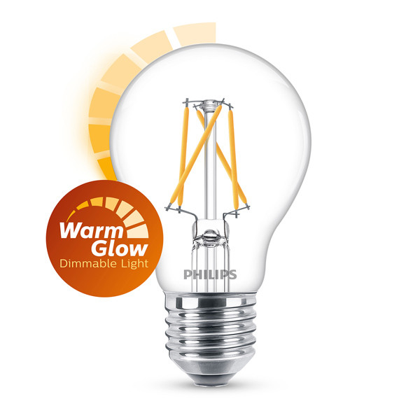 Philips LED lampa E27 | A60 | klar | 3.4W | dimbar [Philips] 929003009901 LPH02531 - 1