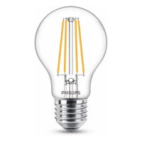 Philips LED lampa E27 | A60 | klar | 8.5W 929002025455 LPH02338