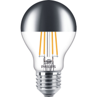 Philips LED lampa E27 | A60 | top coated spegel | 7.2W | dimbar [Philips] 78247400 LPH00489