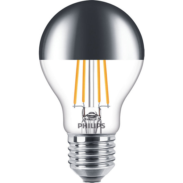 Philips LED lampa E27 | A60 | top coated spegel | 7.2W | dimbar 78247400 LPH00489 - 1