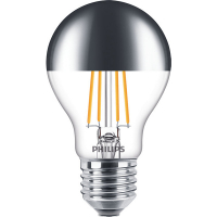 Philips LED lampa E27 | A60 | top coated spegel | 7.2W | dimbar 78247400 LPH00489