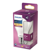 LED lampa E27 | A60 matt | 2700K | 1,1W (15W) [Philips] LPH04155