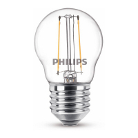 Philips LED lampa E27 | G45 | 2W $$ 929001238755 LPH02370