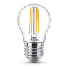LED lampa E27 | G45 | klar | 6.5W