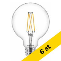 LED lampa E27 | G95 | 2400K | 5.9W (60W) | dimbar [Philips] 6st LPH02542