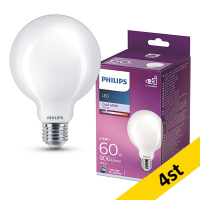 LED lampa E27 | G95 matt | 4000K | 7W (60W) [Philips] 4st