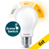LED lampa E27 dimbar | A60 matt | 2200-2700K | 7.5W (60W) [Philips] 6st LPH02500 - 1