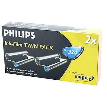 Philips PFA-324 svart färgband 2-pack (original) PFA-324 032910 - 1