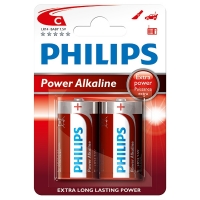 Philips Power Alkaline LR14 MN1400 C batteri 2-pack LR14P2B/10 098304