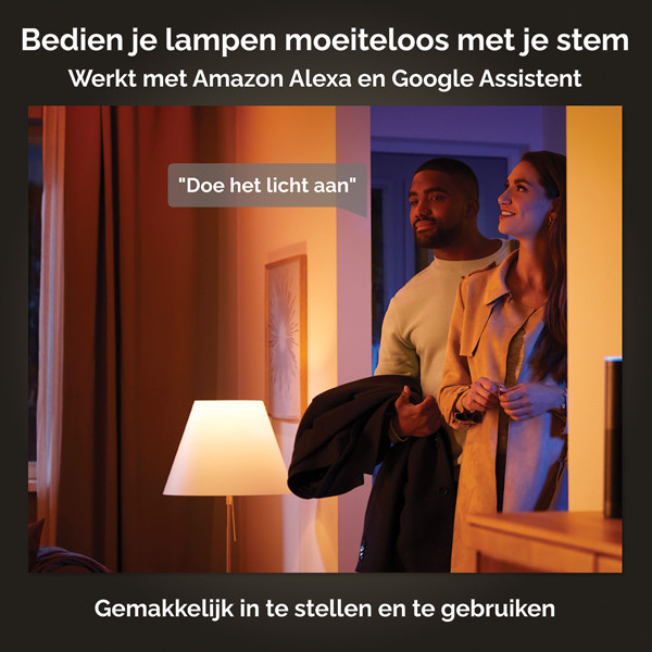 Smart lampa E14 dimbar | C39 White | 2200-6500K | 5,2W [Philips Hue] LPH02711 - 6