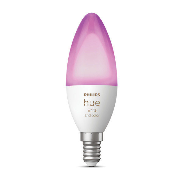 Smart lampa E14 dimbar | C39 White RGB+ | 2000-6500K | 4W [Philips Hue] LPH02700 - 2
