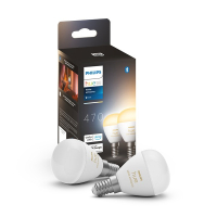 Smart lampa E14 dimbar | P45 White RGB+ | 2200-6500K | 5,1W (40W) [Philips Hue] 2st LPH03366