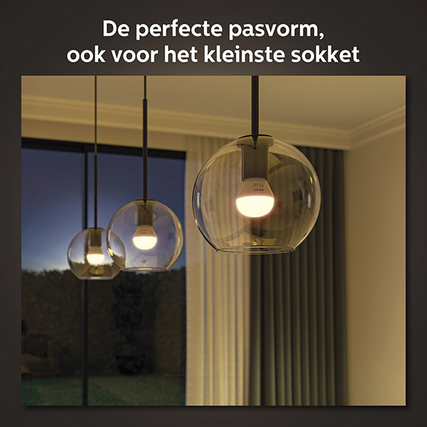 Smart lampa E14 dimbar | P45 White RGB+ | 2200-6500K | 5,1W (40W) [Philips Hue] LPH03365 - 3
