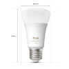 Smart lampa E27 dimbar | A60 White | 1000-20000K | 8,1W (75W) [Philips Hue] LPH04278 - 2