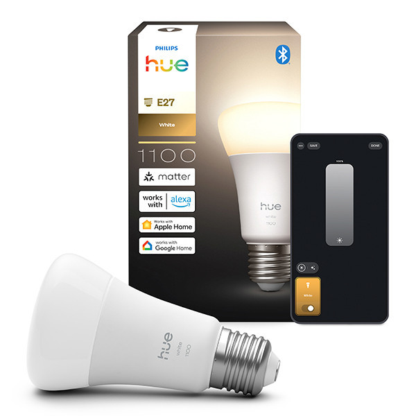 Smart lampa E27 dimbar | A60 White | 2700K | 9,5W [Philips Hue] LPH04274 - 1