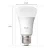Smart lampa E27 dimbar | A60 White | 2700K | 9,5W [Philips Hue] LPH04274 - 2