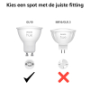 Smart lampa GU10 dimbar | PAR16 White | 2200-6500K | 4,2W (40W) [Philips Hue] 2st LPH03732 - 7