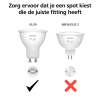 Smart lampa GU10 dimbar | PAR16 White RGB+ | 2000-6500K | 4,2W (40W) [Philips Hue] LPH03695 - 7