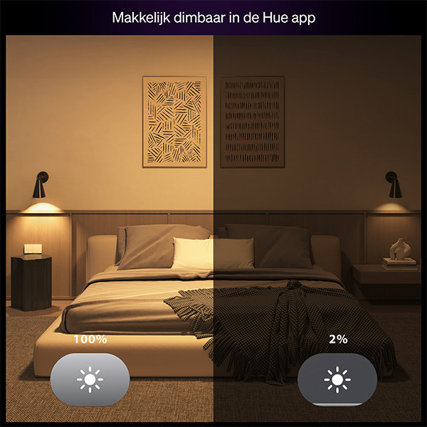 Smart lampa GU10 dimbar | White RGB+ | 2200-6500K | 4,7W (50W) [Philips Hue] 3st LPH04292 - 5