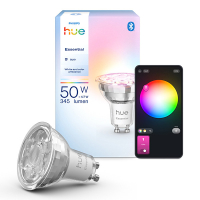 Smart lampa GU10 dimbar | White RGB+ | 2200-6500K | 4,7W (50W) [Philips Hue] LPH04290
