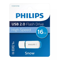Philips USB-minne 2.0 | 16GB | Philips Snow Edition FM16FD70B FM16FD70B/00 098101
