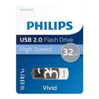 Philips USB-minne 2.0 | 32GB | Philips Vivid FM32FD05B/00 FM32FD05B/10 098141