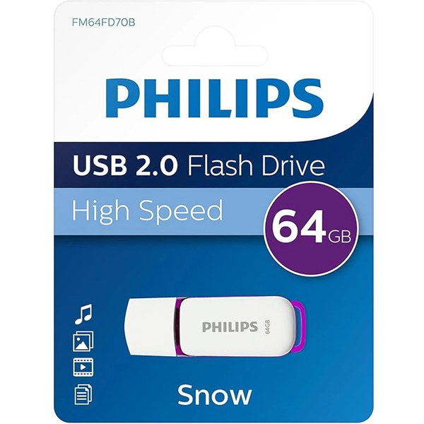 USB-minne 2.0 64GB | Philips Snow Edition 098103 - 1