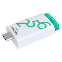 Philips USB-minne 3.2 | 256GB | Philips Click 256 (USB-C-anslutning) FM25FD175B 098714
