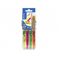 Pilot Överstrykningspenna | Pilot Frixion Light Set2Go Basic | sorterade färger | 4st 546818 404509