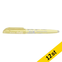 Pilot Överstrykningspenna | Pilot Frixion Soft Light | gul | 12st  405518