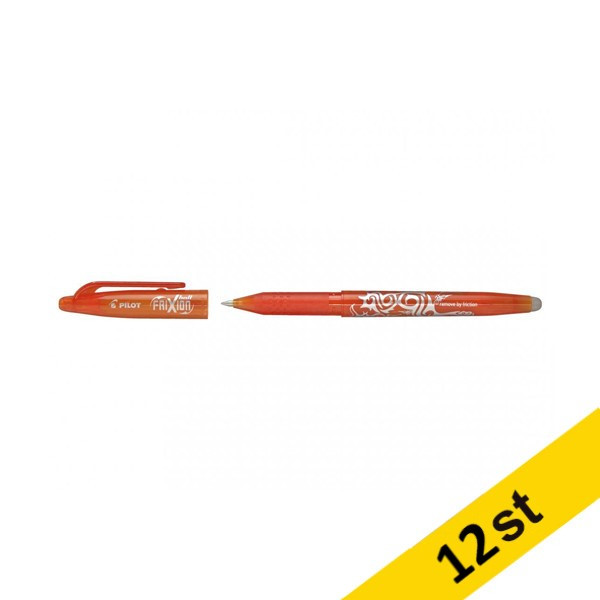 Kulspetspenna raderbar | Pilot Frixion | orange | 12st 240071 - 1