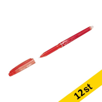 Pilot Kulspetspenna raderbar | Pilot Frixion Point | röd | 12st  240089