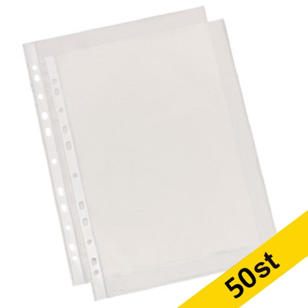 Plastficka A4 55my | Esselte | toppöppning | PP transparent | 50st 360579 Plastficka A4 55my | Esselte | toppöppning | PP transparent | 50st 360579 - 1
