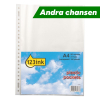 Plastficka A4 toppöppning 80my | 123ink 100st ⭐ 502118 - 1
