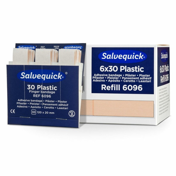 Plastplåster extra lång refill 6 ask | Salvequick 501460 - 4