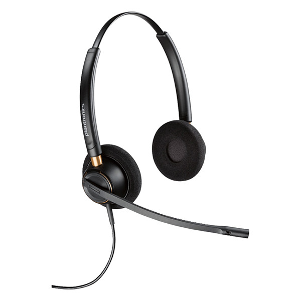 Poly Headset | Plantronics EncorePro HW520 | svart 89434-02 400897 - 1