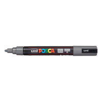 Posca PC-5M Märkpenna 1,8-2,5mm djupgrå rund 424485
