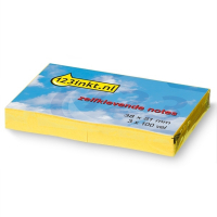 Post-it lappar 38mm x 51mm | 123ink | gul | 100 ark | 3st 21003 653GEC IN-5653-01C 300198