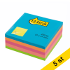Post-it lappar 51mm x 51mm | 123ink | neon | 250 ark | 5st 301081 - 1