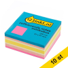 Post-it lappar 51mm x 51mm | 123ink | neonrosa | 250 ark | 10st⭐