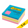 Post-it lappar 51mm x 51mm | 123ink | neonrosa | 250 ark | 5st 301082 - 1