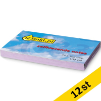 Post-it lappar 76mm x 102mm | 123ink | lila | 100 ark | 12st  300492