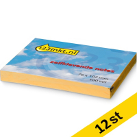 Post-it lappar 76mm x 102mm | 123ink | orange | 100 ark | 12st  300487