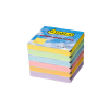Post-it lappar 76mm x 76mm | 123ink | gul/grön/blå/rosa/lila/orange | 100 ark | 6st